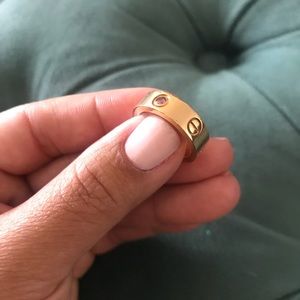 Cartier love ring